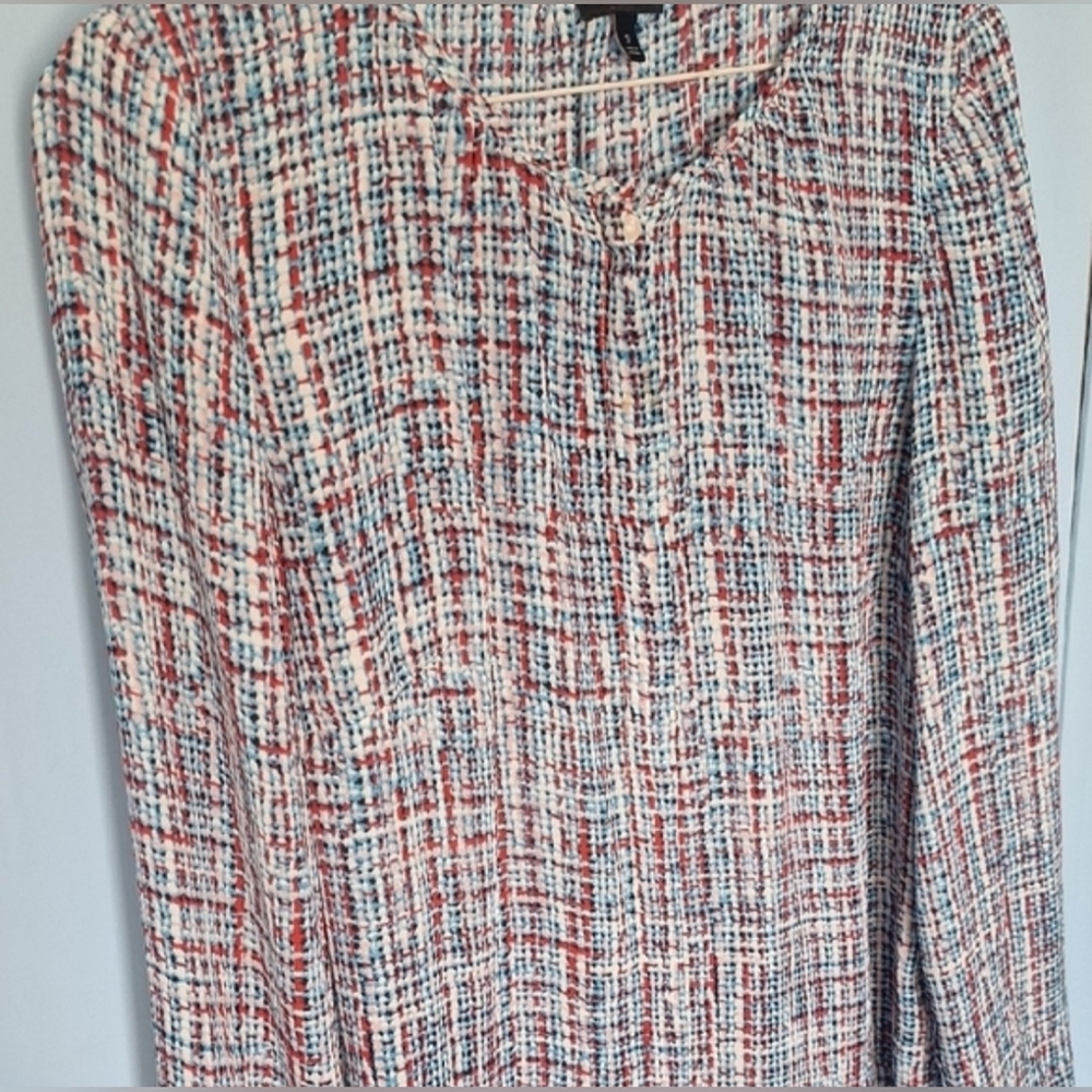 Women's Multicolor Patterned Top - Picture 4 of 6